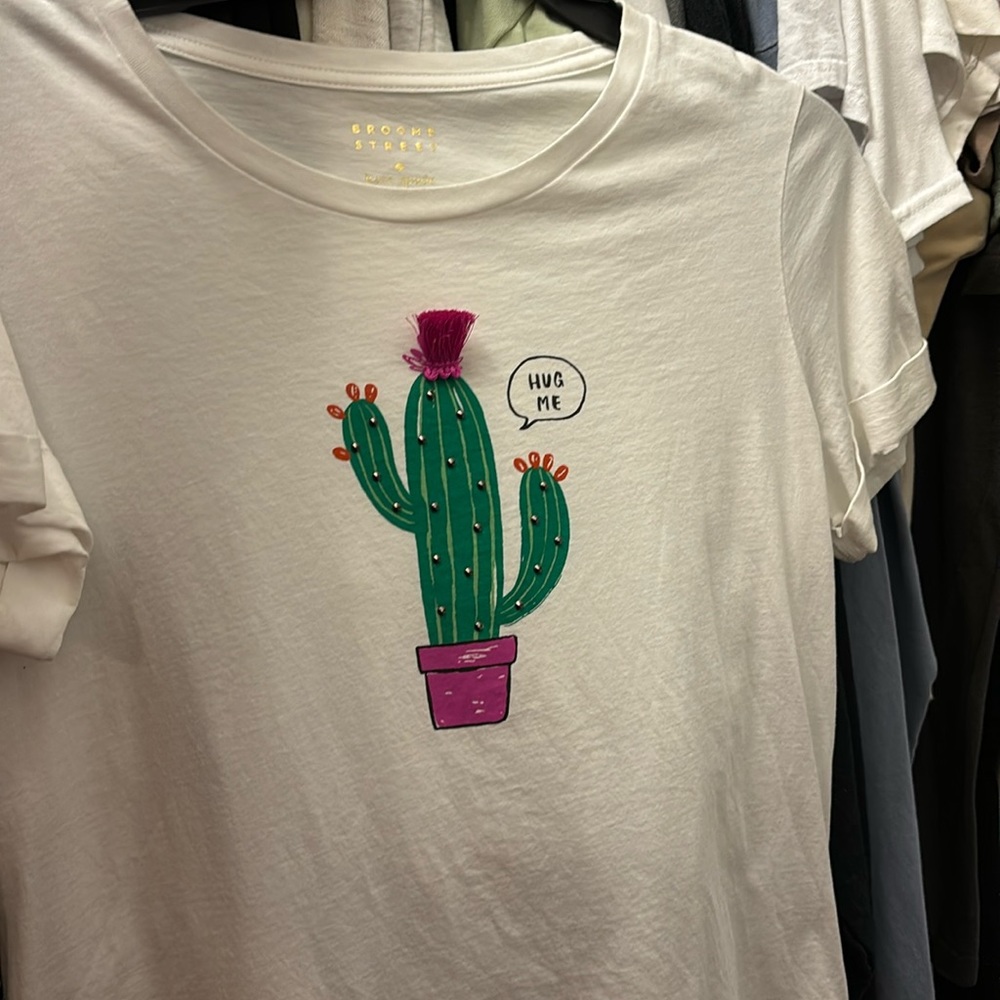 kate spade cactus tee